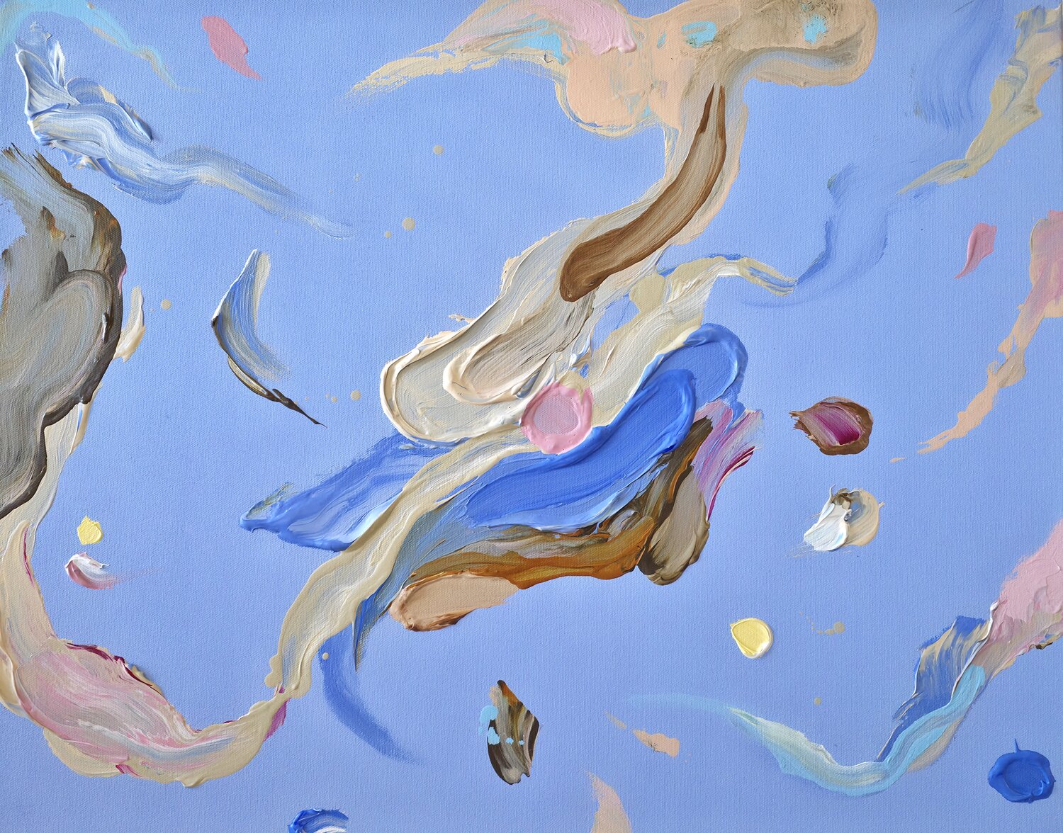 Harmonious Chaos. Composition #6 Daria Borisova Original painting for sale