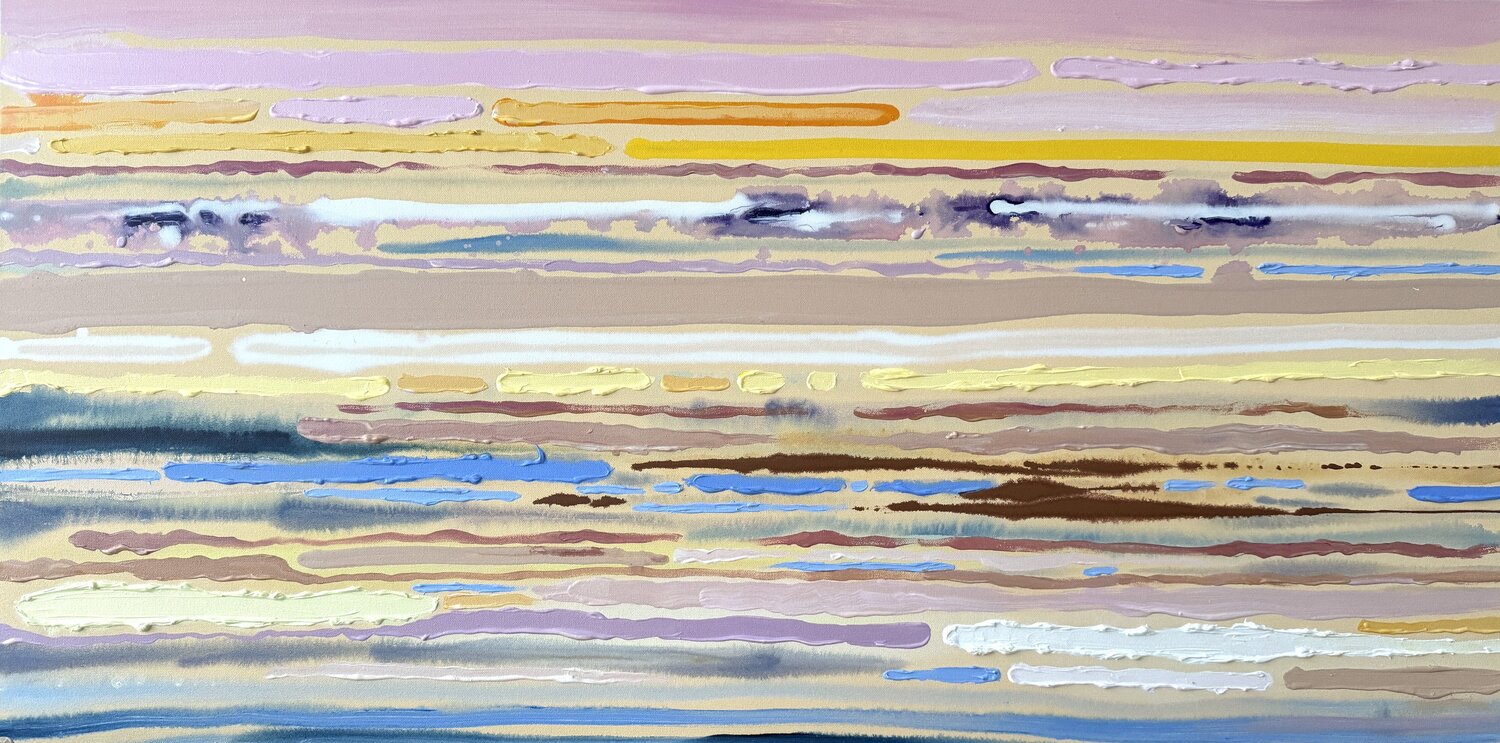 Between the Lines Daria Borisova Original painting for sale