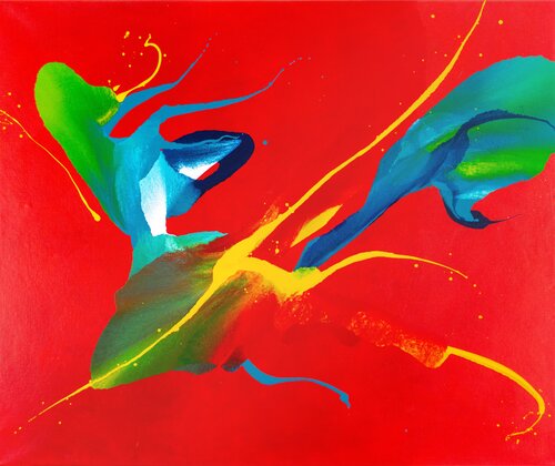 Reaching out by Weronika Dyląg, Painting for Sale on Select