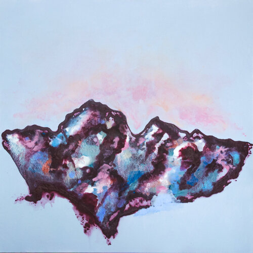 Skibotn sky by Weronika Dyląg, Painting for Sale on Select
