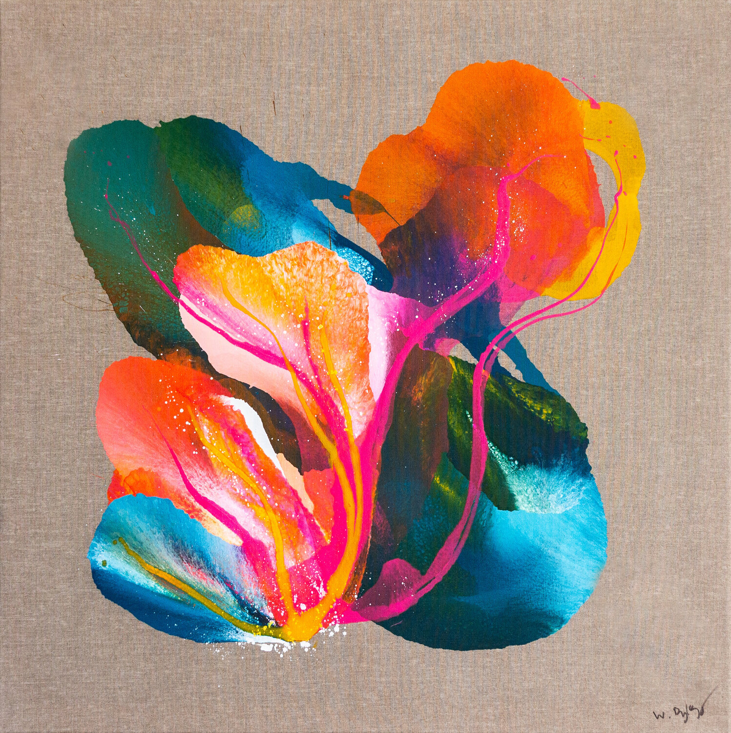 Reef Weronika Dyląg Original painting for sale