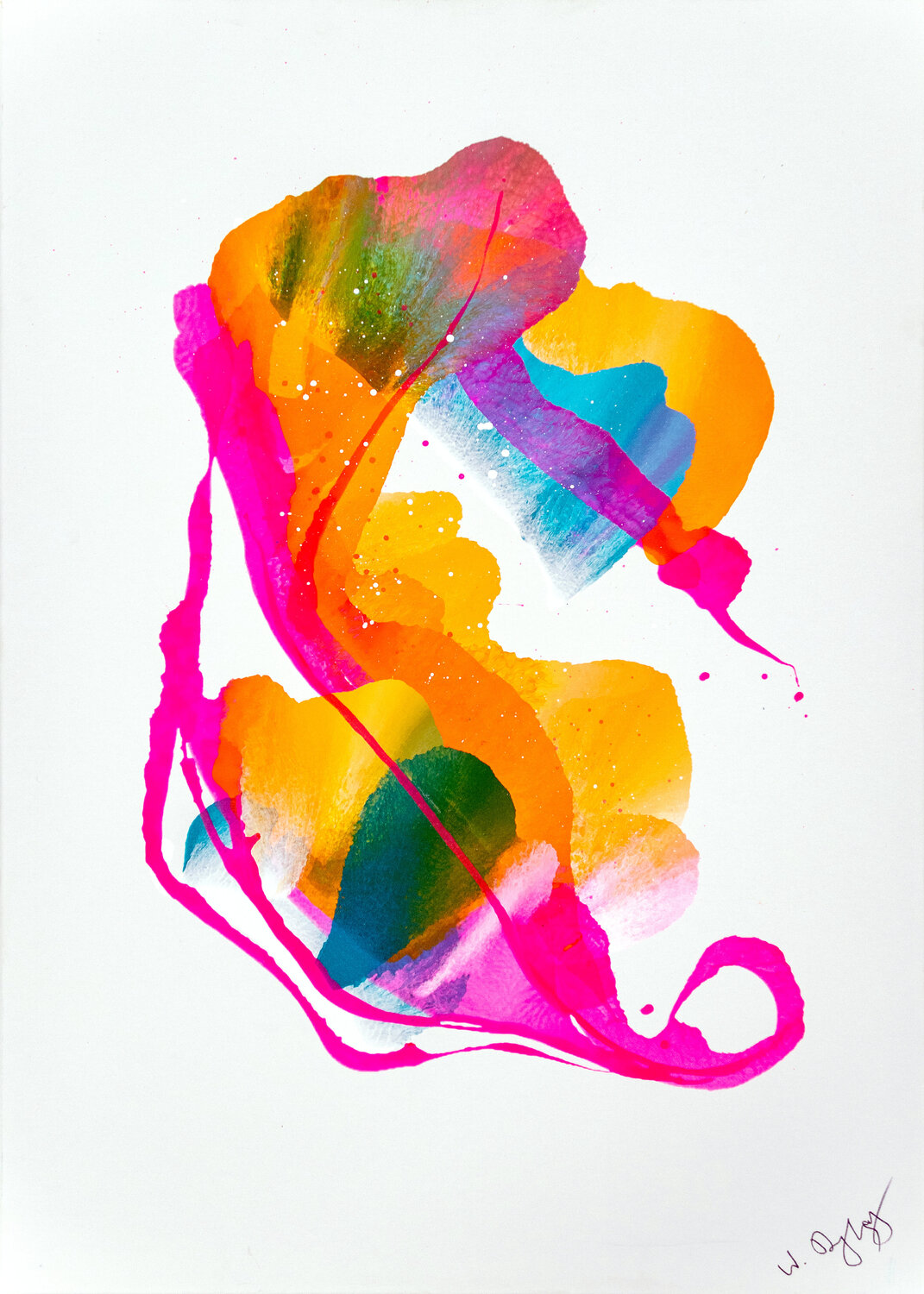 Thrive Weronika Dyląg Original painting for sale
