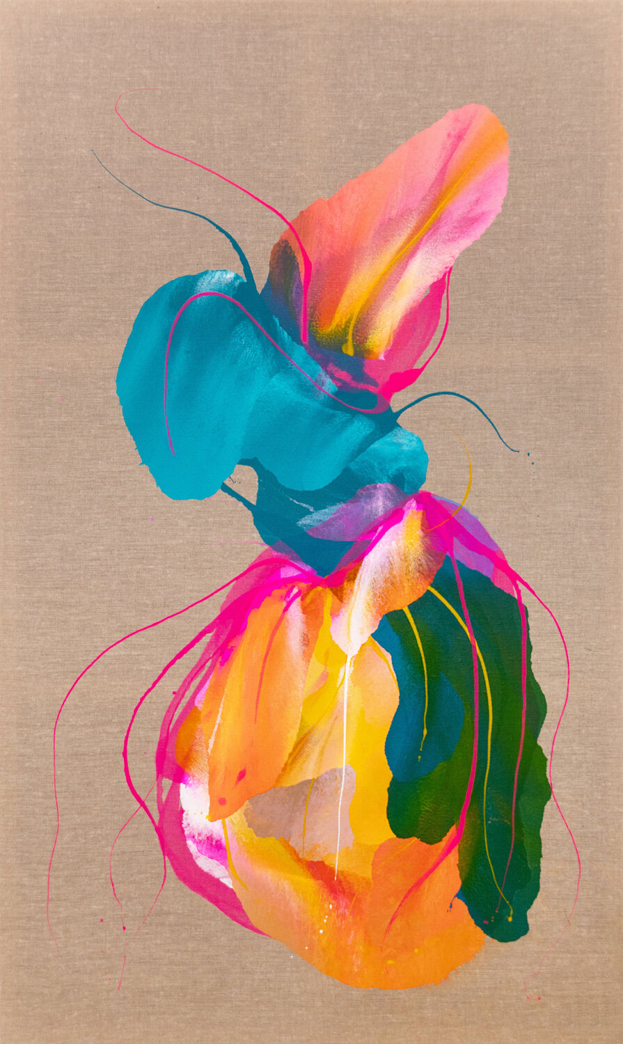 Entity Weronika Dyląg Original painting for sale