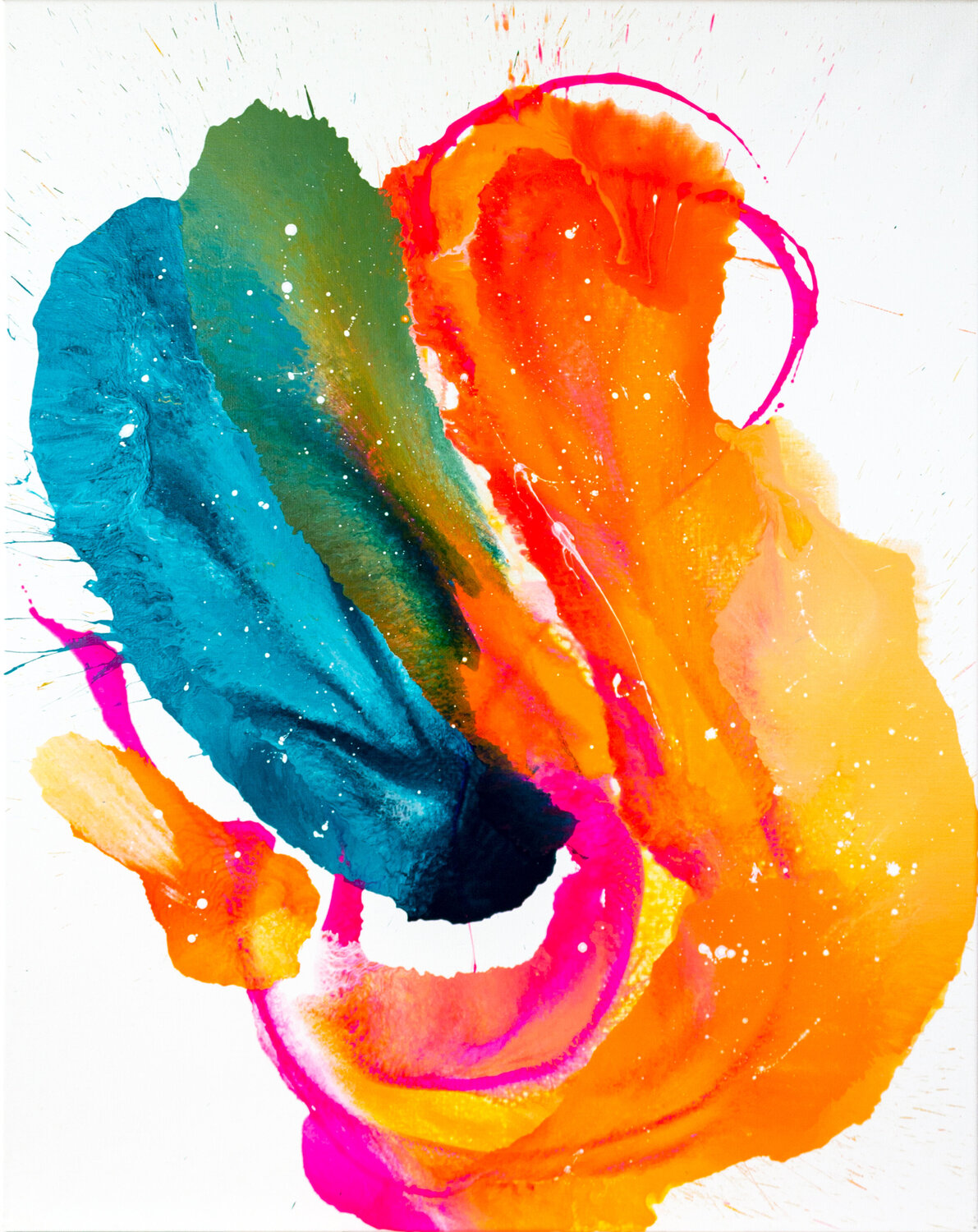 The Beginning Weronika Dyląg Original painting for sale