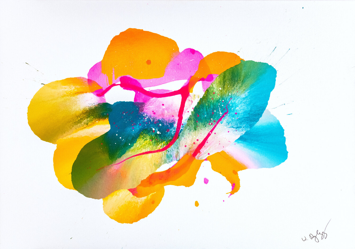 Inner world Weronika Dyląg Original painting for sale