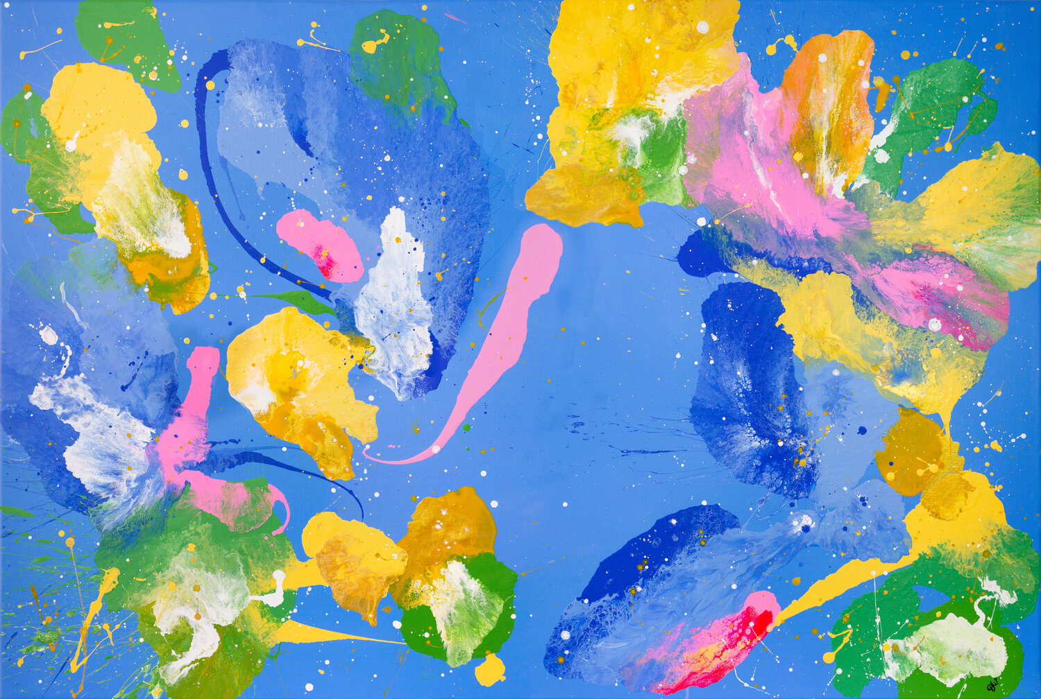Botanical garden Weronika Dyląg Original painting for sale