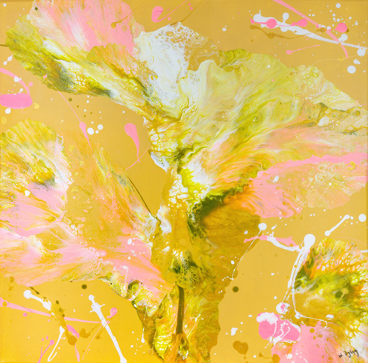 Gentle Weronika Dyląg Original painting for sale