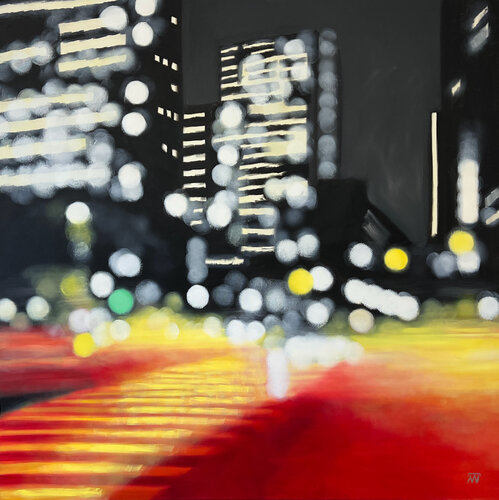One Hundred Seconds by Angela Wichmann, Painting for Sale on Select