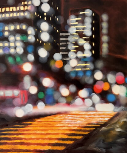 Begegnung by Angela Wichmann, Painting for Sale on Select