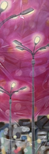 Rose-Tinted Glasses by Angela Wichmann, Painting for Sale on Select