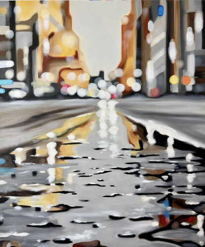 Abendtanz by Angela Wichmann, Painting for Sale on Select