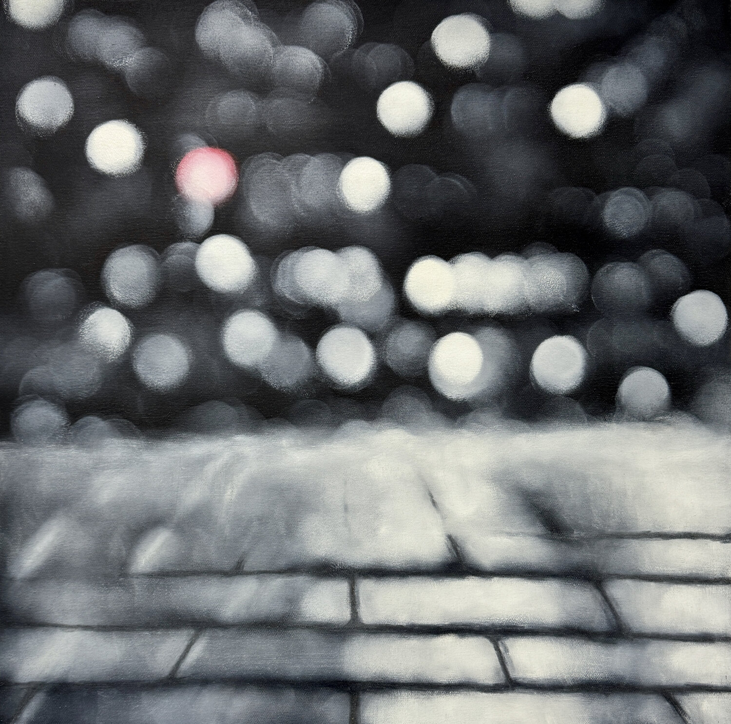 Red Light Angela Wichmann Original painting for sale