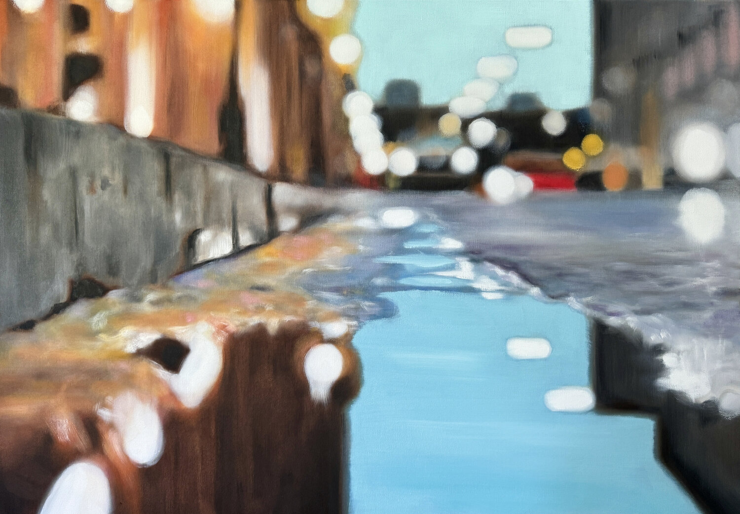 Leise Liebe Angela Wichmann Original painting for sale