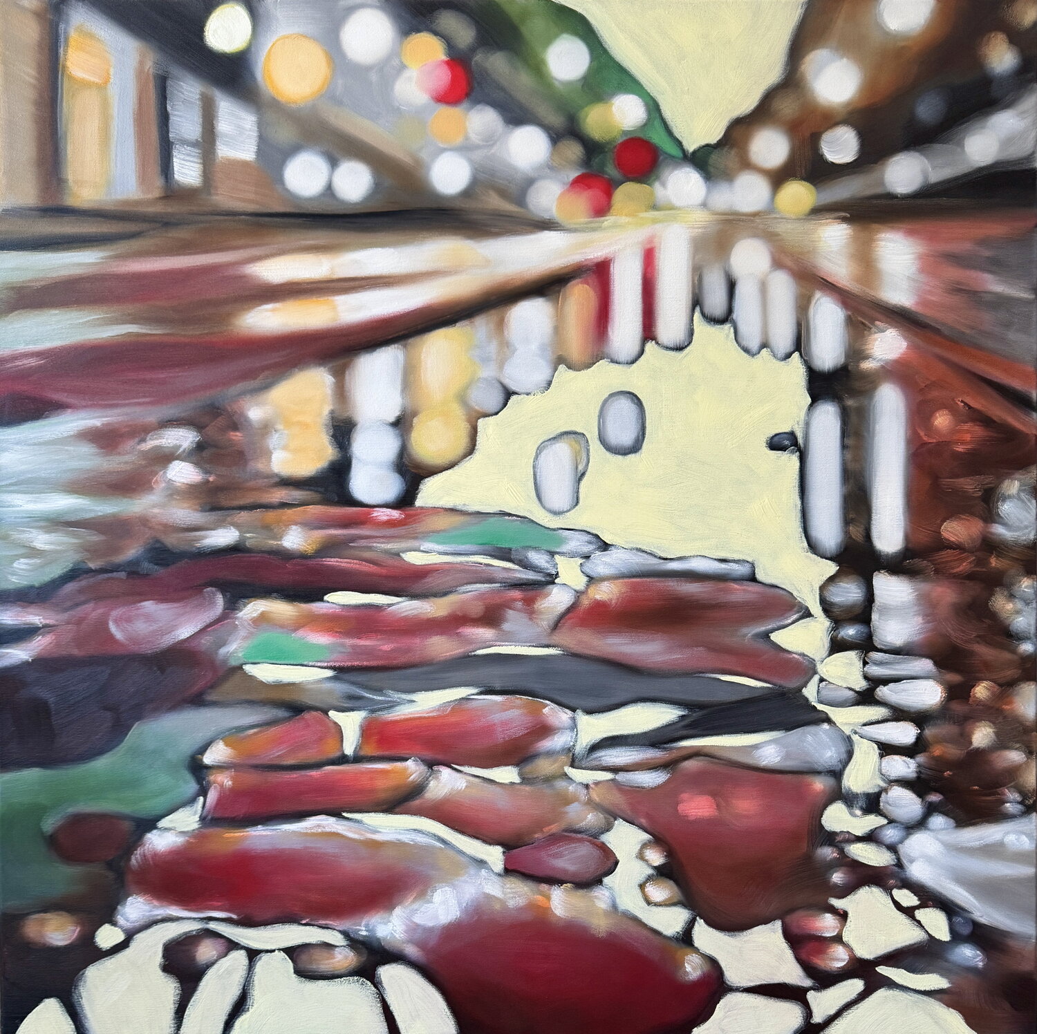 Mit Vergnügen Angela Wichmann Original painting for sale
