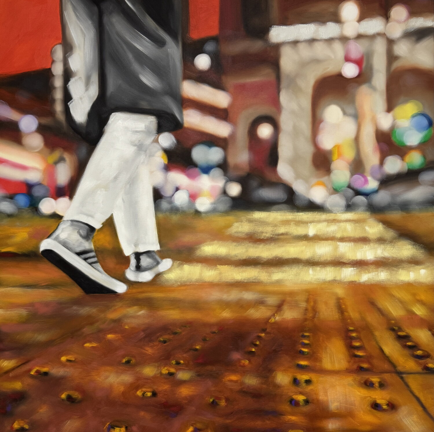 Walking Angela Wichmann Original painting for sale