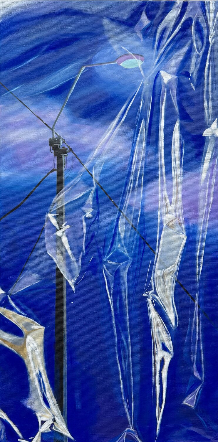 Lantern I Angela Wichmann Original painting for sale