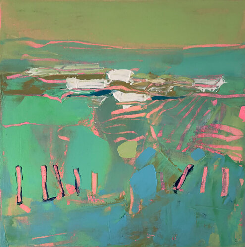 Horizont by Liliya Nikolova, Painting for Sale on Select