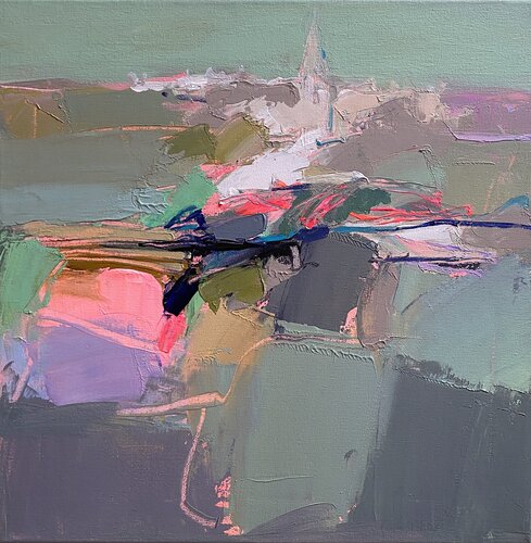 Horizon by Liliya Nikolova, Painting for Sale on Select