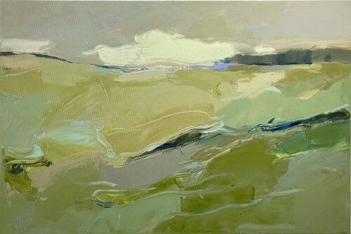 Horizont by Liliya Nikolova, Painting for Sale on Select