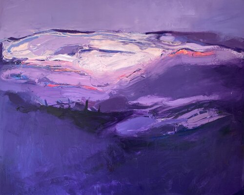 Nachtgedanken by Liliya Nikolova, Painting for Sale on Select