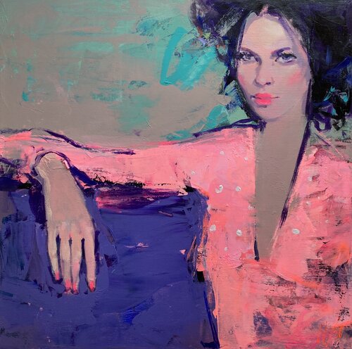 Ohne Titel by Liliya Nikolova, Painting for Sale on Select