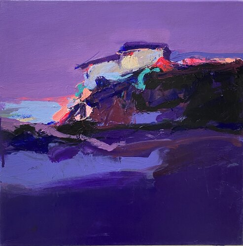 Landscape by Liliya Nikolova, Painting for Sale on Select