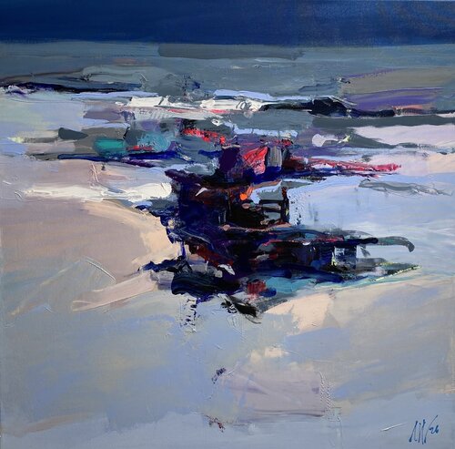 Resonanz by Liliya Nikolova, Painting for Sale on Select