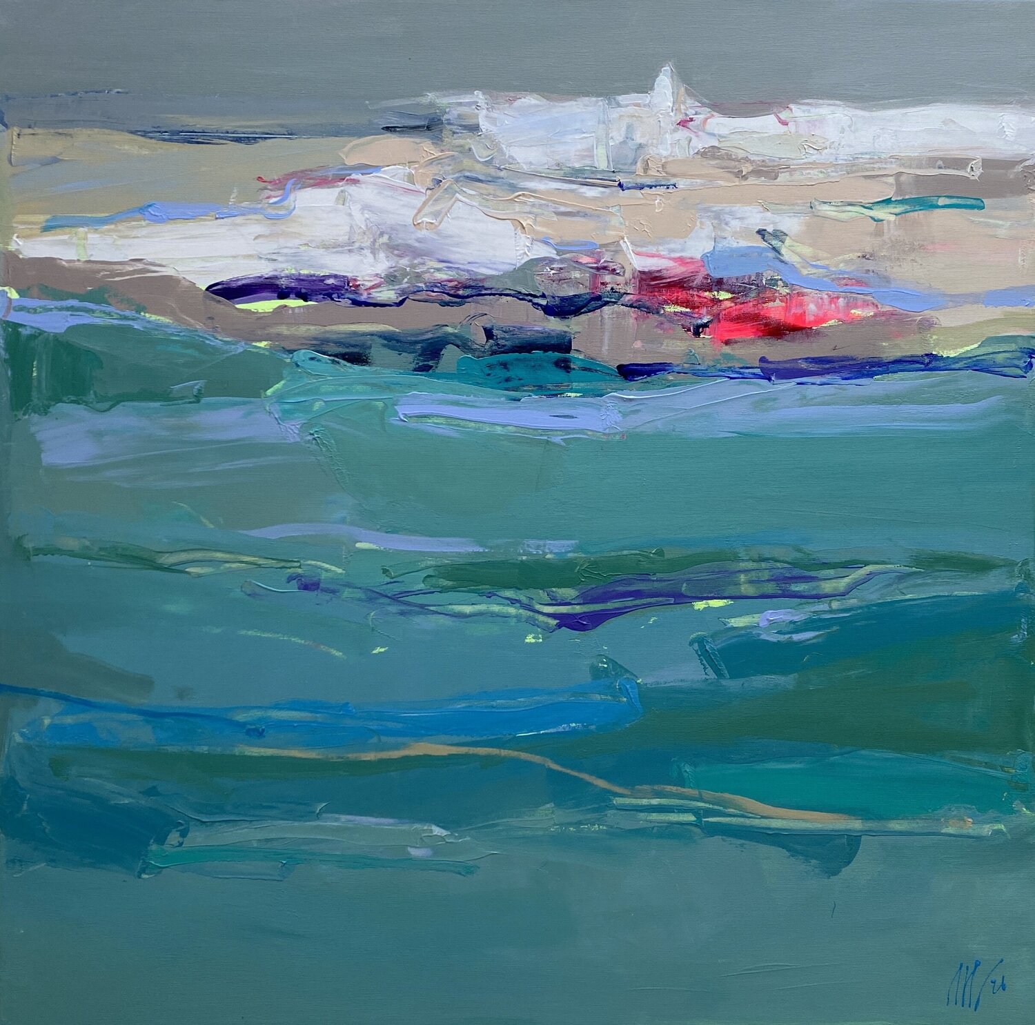 Landscape Liliya Nikolova Original painting for sale