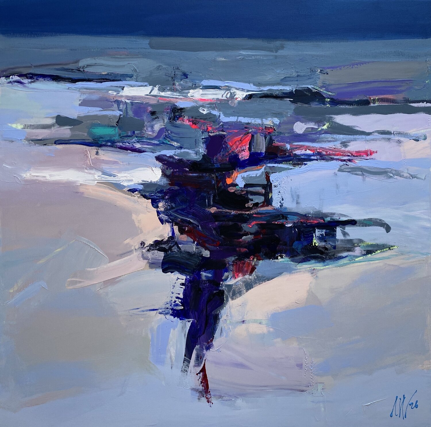 Landscape Liliya Nikolova Original painting for sale