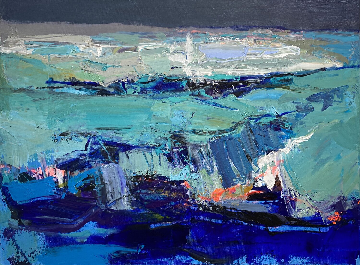 Resonanz Liliya Nikolova Original painting for sale