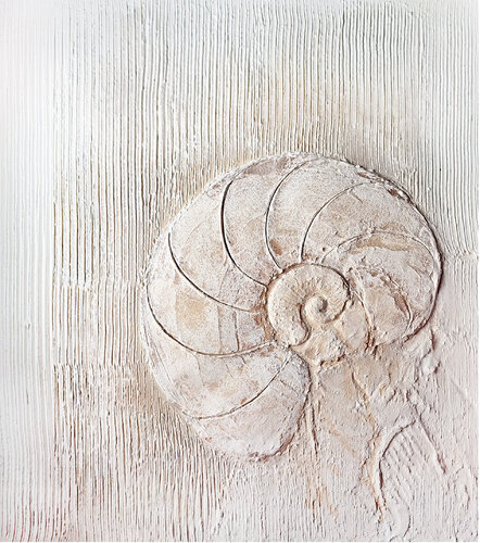 Ammonite by CLAUDIA AMADESI, Painting for Sale on Select