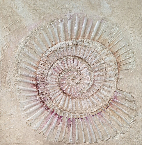 Spirali del tempo by CLAUDIA AMADESI, Painting for Sale on Select