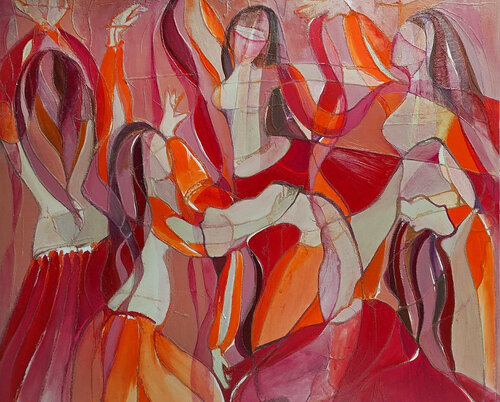Trasparenze by CLAUDIA AMADESI, Painting for Sale on Select