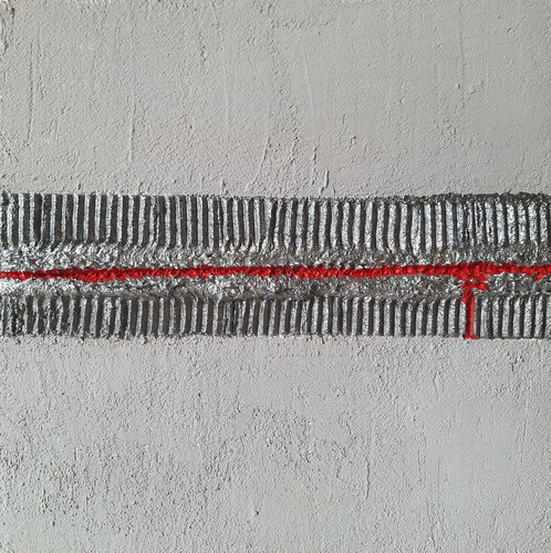 ZIP#3 by CLAUDIA AMADESI, Painting for Sale on Select
