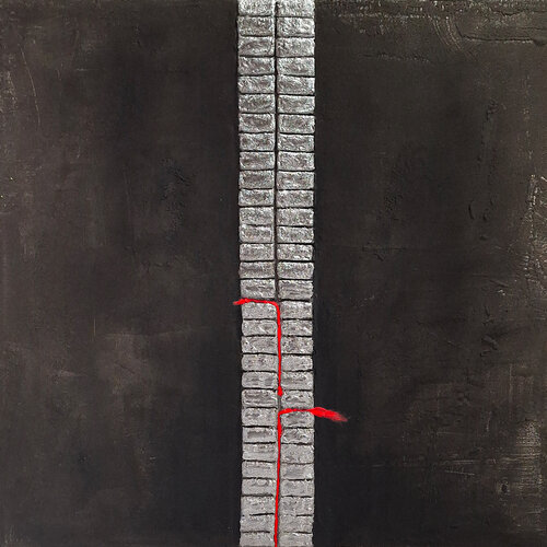 Urban Zip #1 by CLAUDIA AMADESI, Painting for Sale on Select