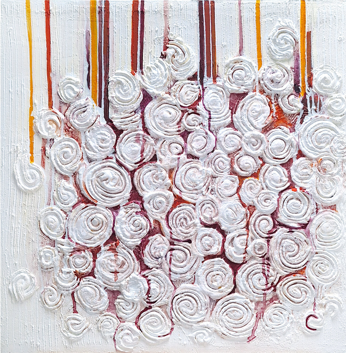Bouquet CLAUDIA AMADESI Original painting for sale