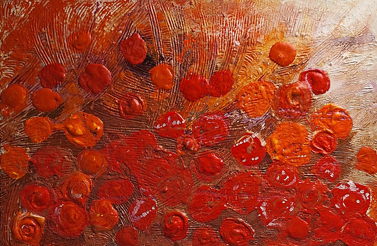 Giardino incantato CLAUDIA AMADESI Original painting for sale