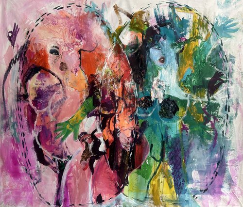 Duality by Julia Hacker, Painting for Sale on Select