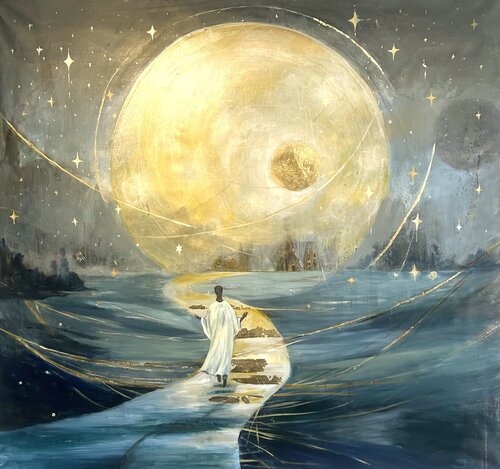 Transcendental Being by Julia Hacker, Painting for Sale on Select