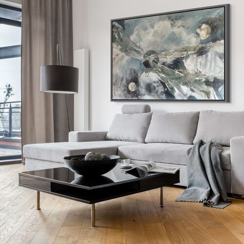 Universe. Celestial Drift by Julia Hacker, Painting for Sale on Select