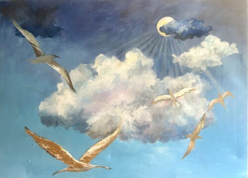 Time to surrender by Julia Hacker, Painting for Sale on Select