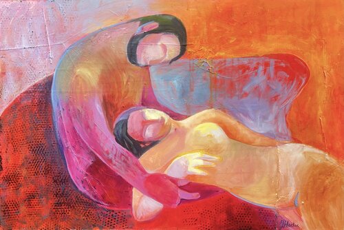 Love Notes: Tender Rest von Julia Hacker, Malerei kaufen auf Select