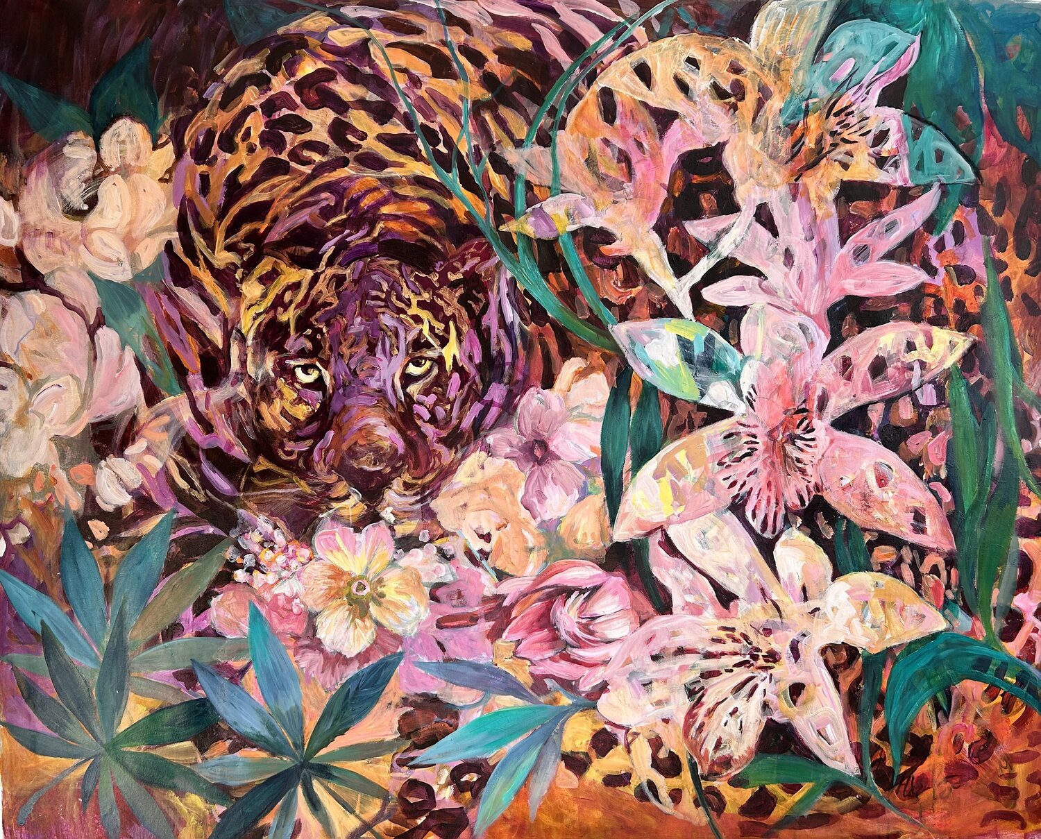 On the wild side.5 Julia Hacker Original painting for sale