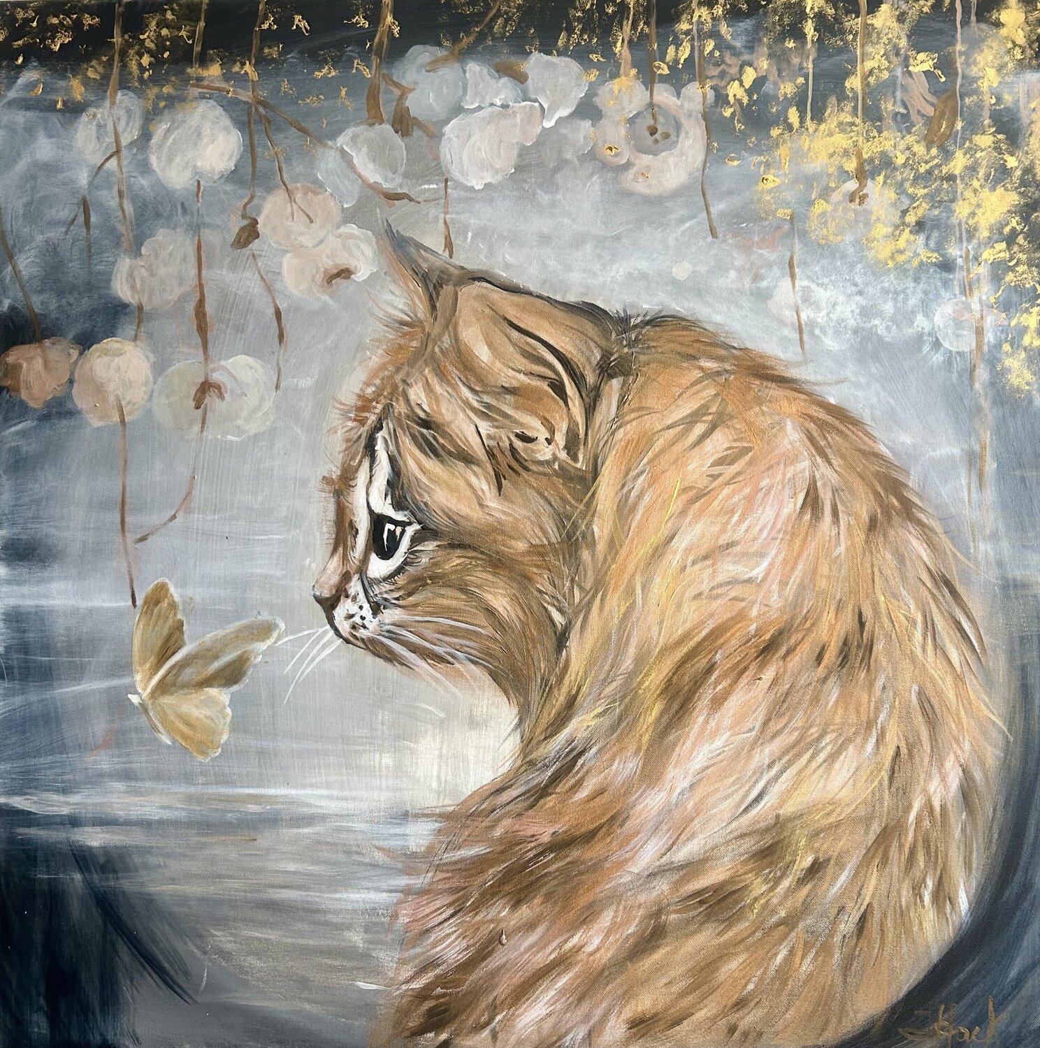 The Portrait Julia Hacker Original painting for sale