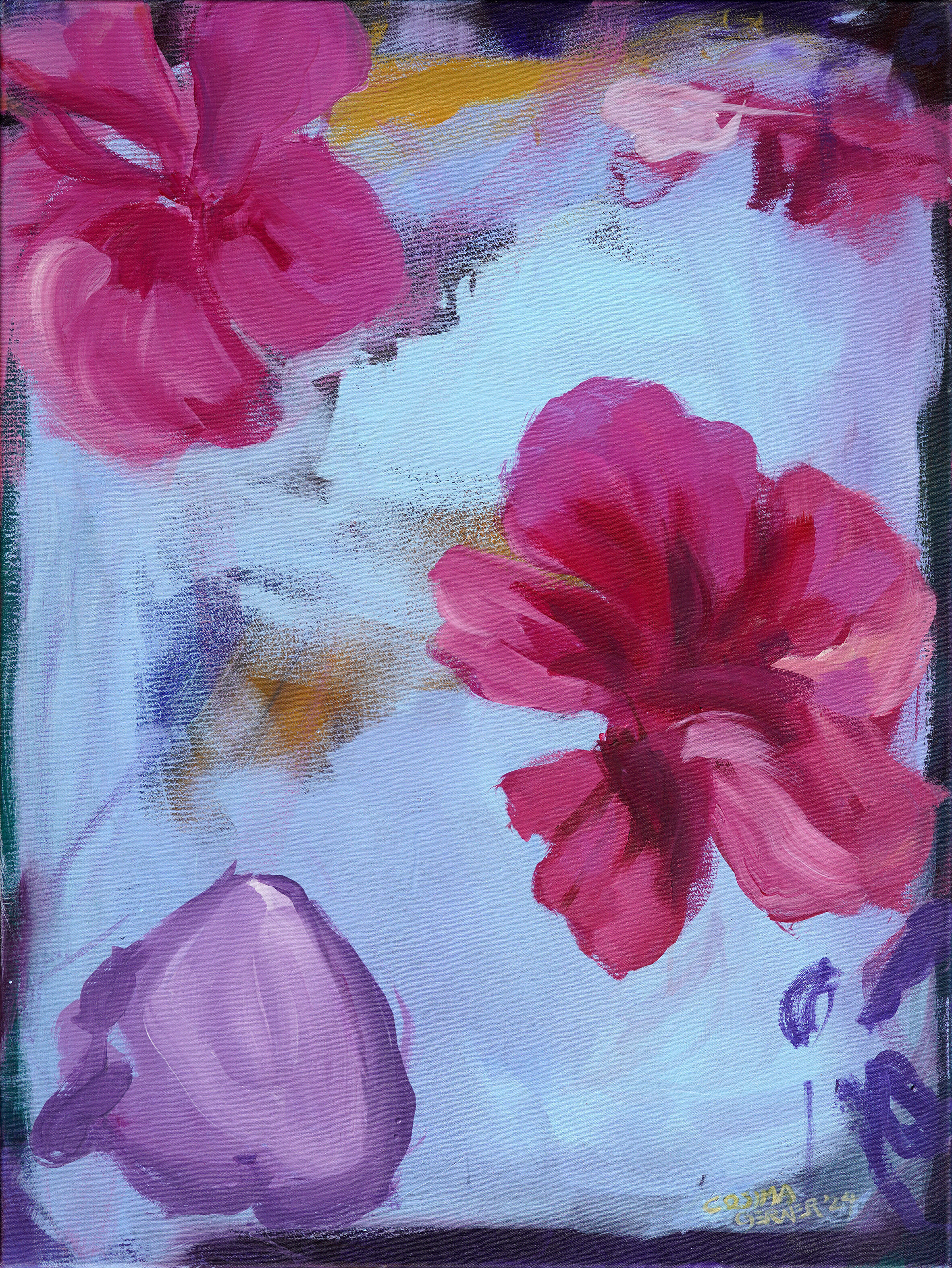 Mallow blossom