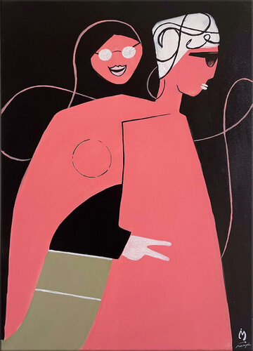 Vespa Vibes by Marco Opel, Painting for Sale on Select