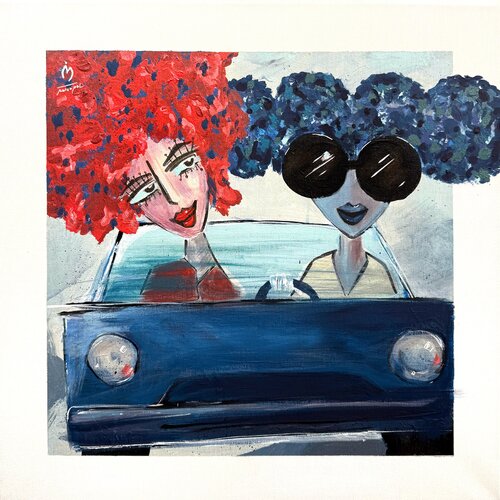 Roadtrip by Marco Opel, Painting for Sale on Select