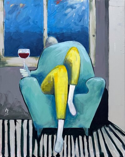 Life is better with art by Marco Opel, Painting for Sale on Select