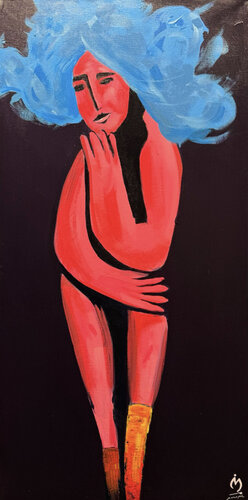 Thinker by Marco Opel, Painting for Sale on Select
