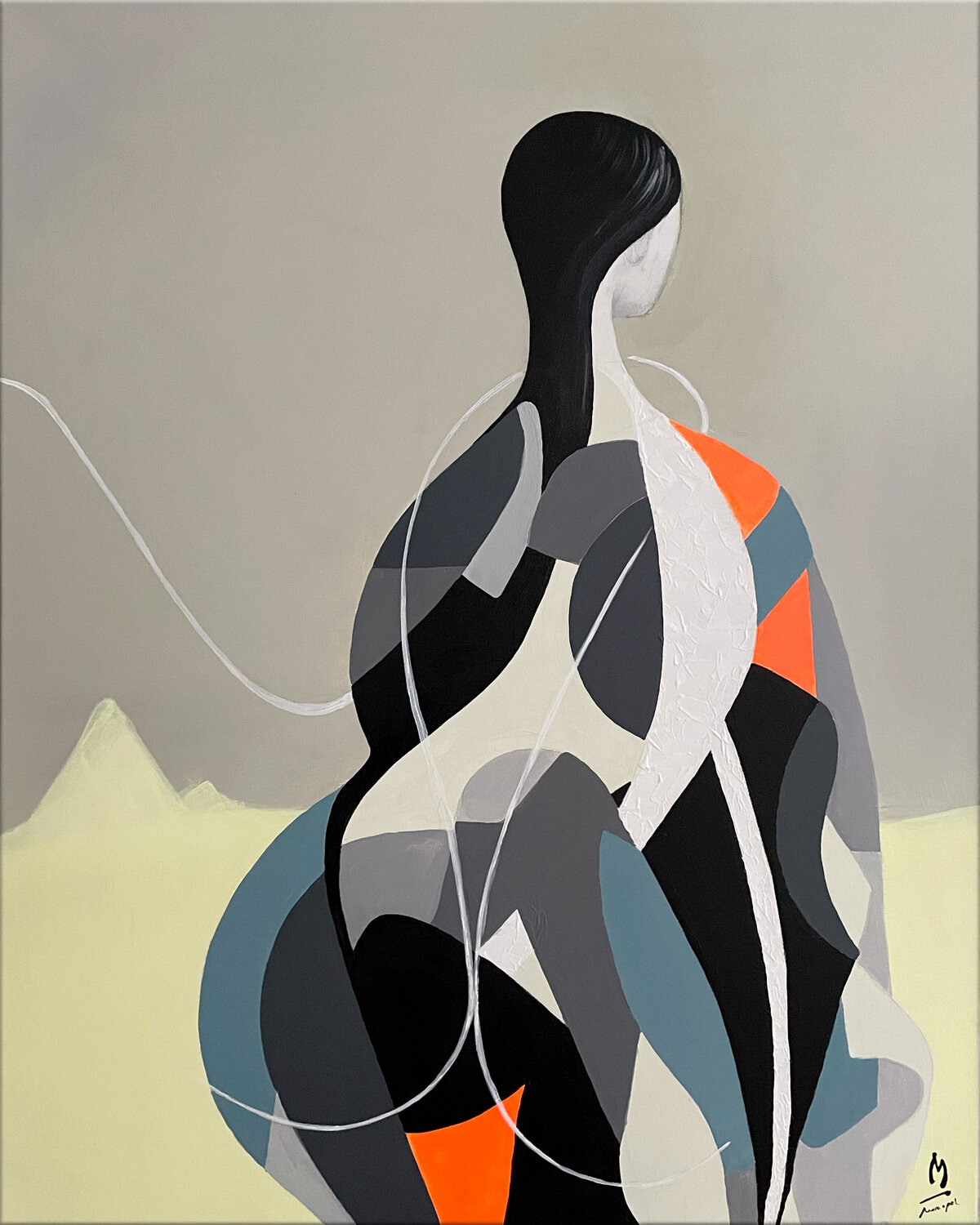 Kim Marco Opel Original painting for sale
